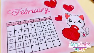 DIY - FEBRUARY Calendar