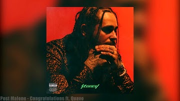 Thumbnail of Post Malone - Congratulations  ft. Quavo (Official Audio)
