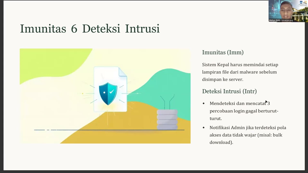 Video Tugas Kepal Security Requirements Engineering Week 3