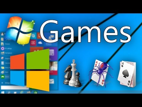 Get Windows 7 Games in Windows 8-10 (Updated!)