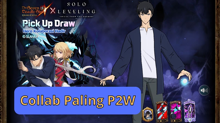 Gacha Collab Solo Leveling 7DS Grand Cross
