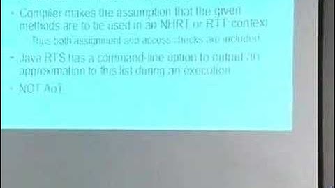 Peek into new features of Java RTS pt3