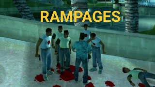 GTA Vice City (Android) - All Rampages 