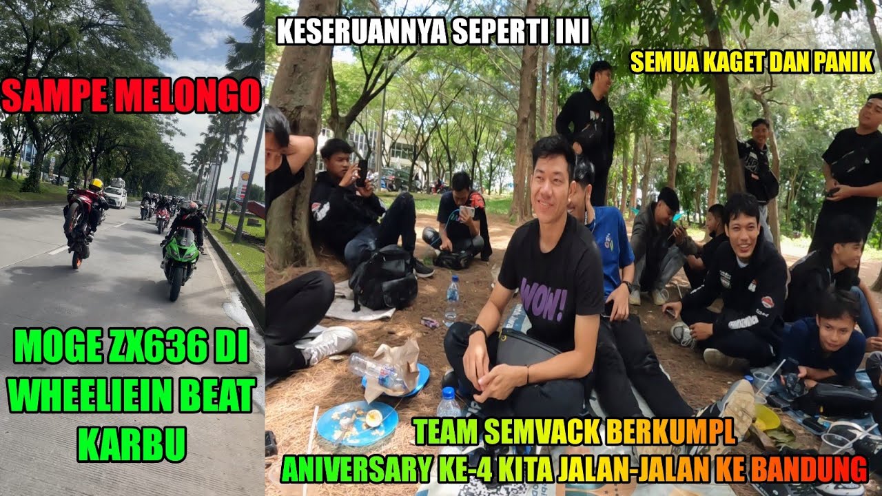 AKANG MV SAMPAI KAGET DI WHEELIIN BABANG VIRAL DEPAN TEAM SEMVACK