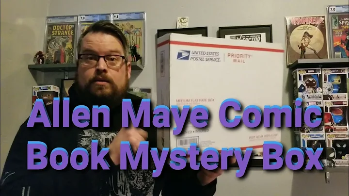 Allen Maye Comic Book Mystery Box!!