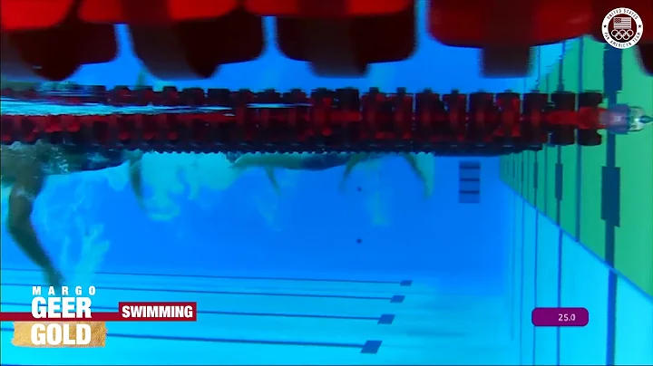 Margo Geer Wins Gold In 100m Freestyle  | Pan Amer...