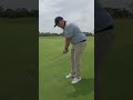 How to hit off a downhill lie ⛷️#TheProWillKnow