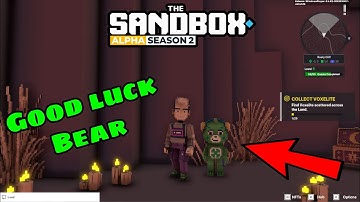 GOOD LUCK BEAR | CARE BEAR Location Rusty Cliff - SANDBOX Alpha Season 2