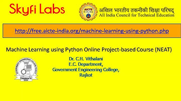 Machine Learning using Python - Project assignment for Skyfi Labs Online Course - by  C H Vithalani