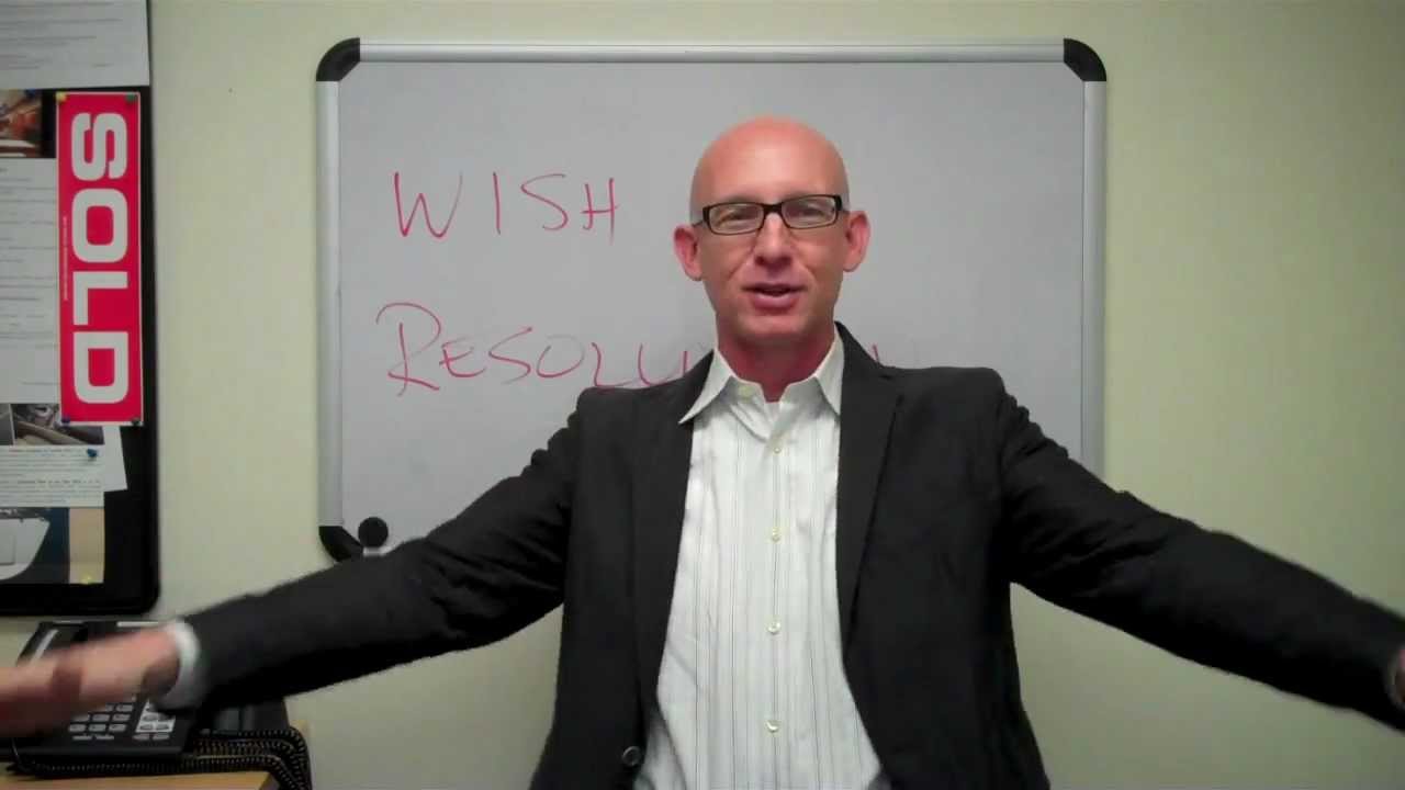 How to Keep Your New Years Resolutions - Kevin Ward real estate scripts for pre foreclosures