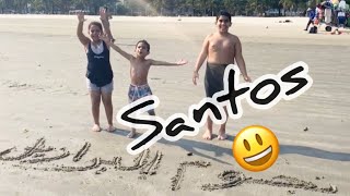 رحله الى شاطىء Santos في البرازيل |  beach vlog