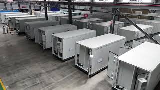 20 Seconds Inside a Specialized Container Factory | ESS, Diesel Gen & Data Center Containers