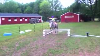 Jumping 2'6 bareback no hands