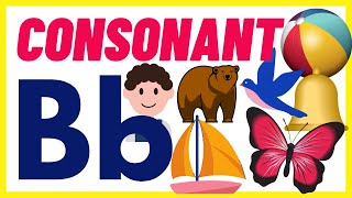 Consonant Bb Beginning & Ending Sounds Phonics Reading And Vocabulary