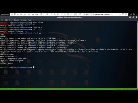Python Web Hacking(robots txt, Directory Listing) | Natas OverTheWire(Levels 2-3)