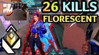 🔥 MVP BUT LOSS — FLORESCENT YORU 26 KILLS on Pearl 🔥 | Valorant VOD