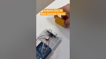 Arduino Uno ve Hc-sr04 ile park sensörü yapımı