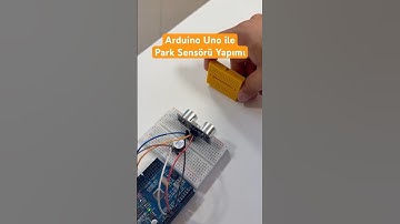 Arduino Uno ve Hc-sr04 ile park sensörü yapımı