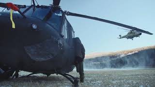 TRIDENT JUNCTURE 2018   German, Norwegian and Danish forces train with helicopters