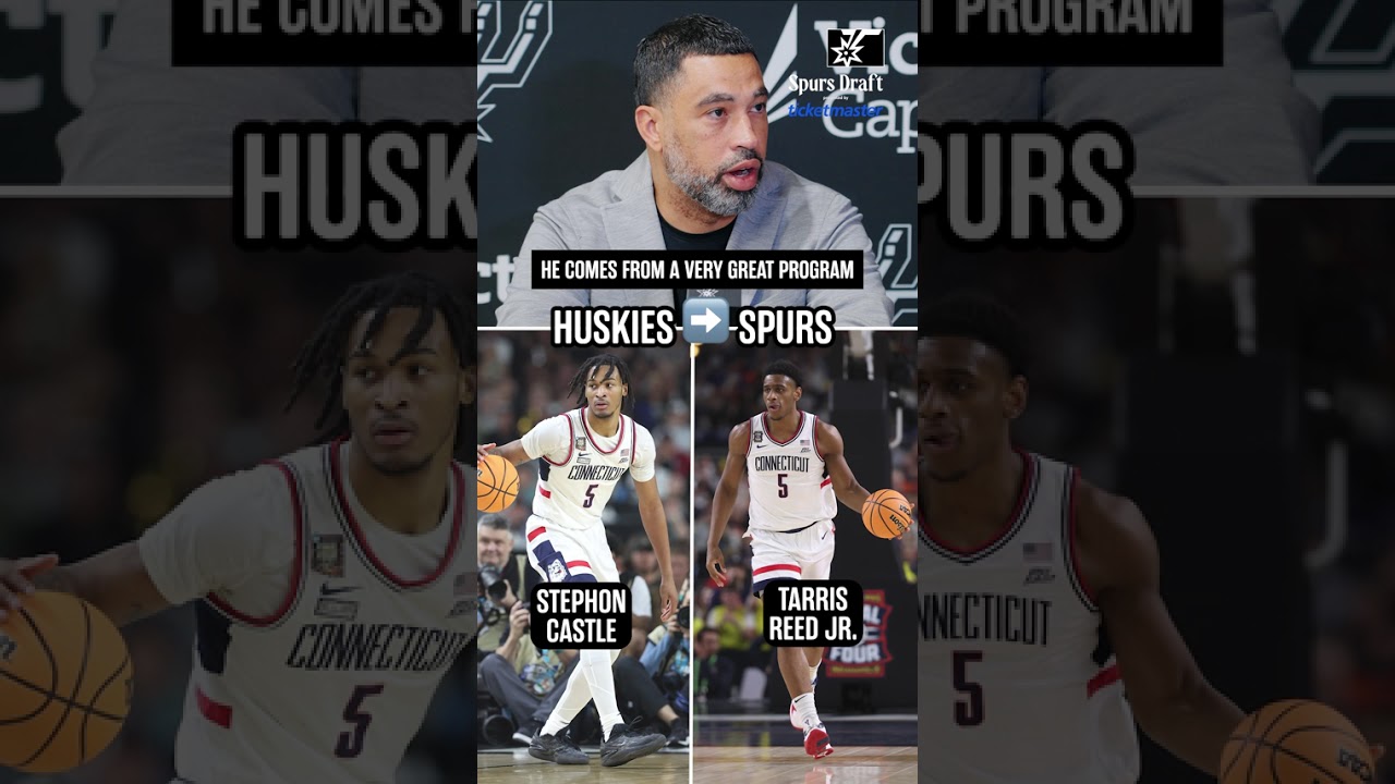 from UCONN to SA ➡️ #Spurs #NBA #nbadraft