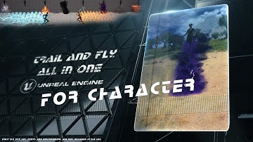 Trail and Fly All In One - Tutorial | Unreal Engine 5 - FAB