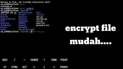 Cara encrypt file python