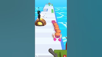 Cup cake stack run lv3#shorts #ytshorts #games
