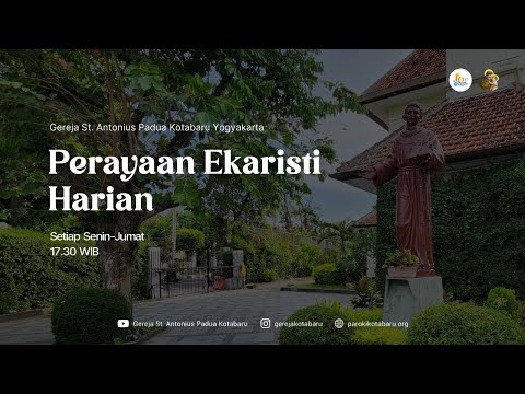 Perayaan Ekaristi Rabu dalam Pekan Suci (Rabu, 1 April 2026, 17.30 WIB)