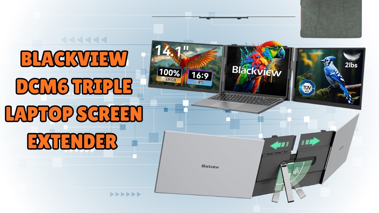 Perfect Solution For Remote Workers – Blackview DCM6 Triple Laptop Screen Extender – REVIEW