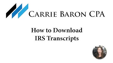 How to Download Tax Records and Transcripts from IRS.GOV