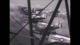 RAF Hawker Fury formation flight