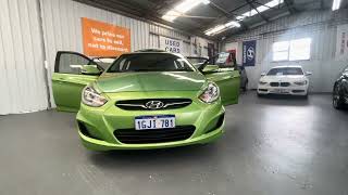 2014 HYUNDAI ACCENT ACTIVE 1.6L HATCHBACK MANUAL