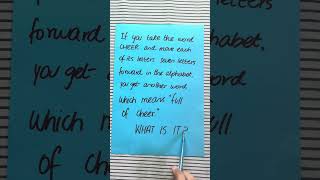 #riddles