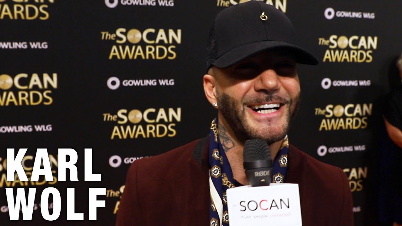 SOCAN Awards 2019 - Karl Wolf