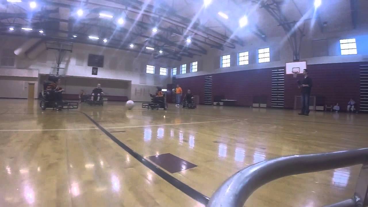 power soccer practice rhi indy cruisers - YouTube