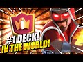 WORLD’S CRAZIEST DECK!! WIZARD CYCLE GETS #1 IN CLASH ROYALE!!