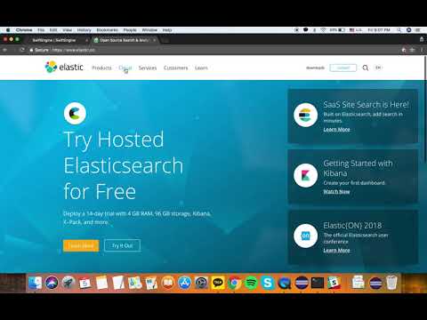 ElasticSearch - Create an Account on Elastic Cloud