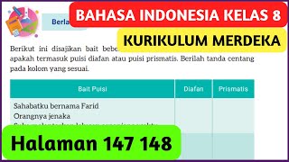 Kunci Jawaban Bahasa Indonesia Kelas 8 Halaman 147 148 Kurikulum Merdeka Membandingkan Antara Puisi