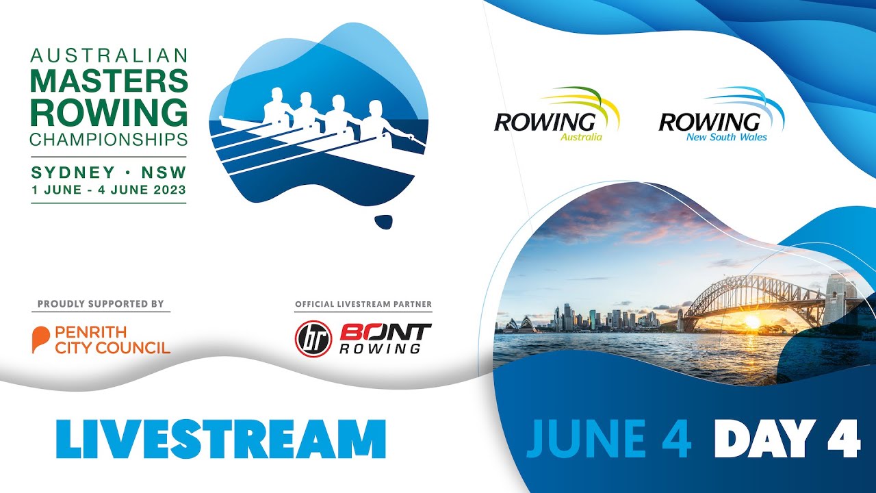 2023 Australian Masters Rowing Championships Day 4 YouTube