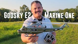 Goosky - E2 - UH-1Y Venom - Marine One - 1:35 RTF Heli - Maiden Flight & Unbox