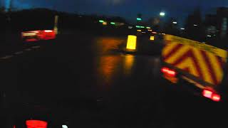Roundabout pullout