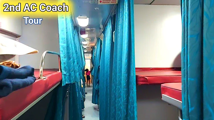 2nd ac coach in indian railways | 2nd ac | Second ac class | 2nd ac coach kaisa hota hai