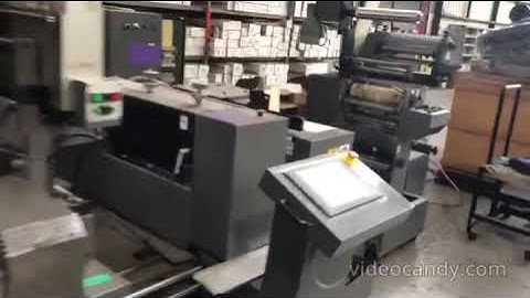 IWASAKI TR2 – Intermittent offset labels printing press