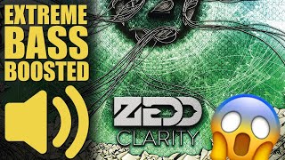 Zedd &amp; Lucky Date - Fall Into the Sky (BASS BOOSTED EXTREME)💯🔊👑