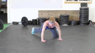 Bike-Alligator Push Up