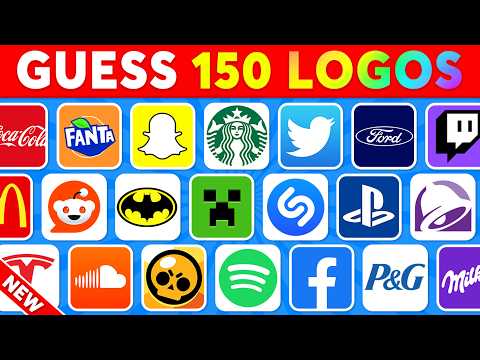 Guess The Logo In 3 Seconds 🤔🌈 RAINBOW Edition | 150 Famous Logos
