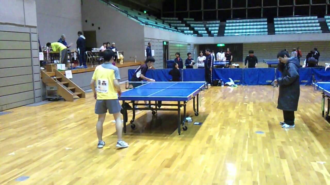 藤森（ふじもりTTC） vs 百々（竜野高校）