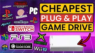 The Cheapest Plug & Play Game Drive Loaded w/ Over 38,200 Game! Xbox Switch Gamecube N64 & More!