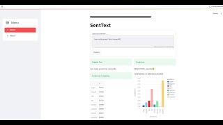 Python streamlit text sentiment analysis Profile