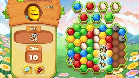 Bee Brilliant Blast 76 - No Boosters (by match3news.com)